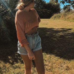 Meshki Medium Sized Blue Denim shorts